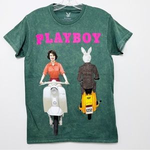 Playboy Crewneck Graphic Short Sleeve Licensed Tee